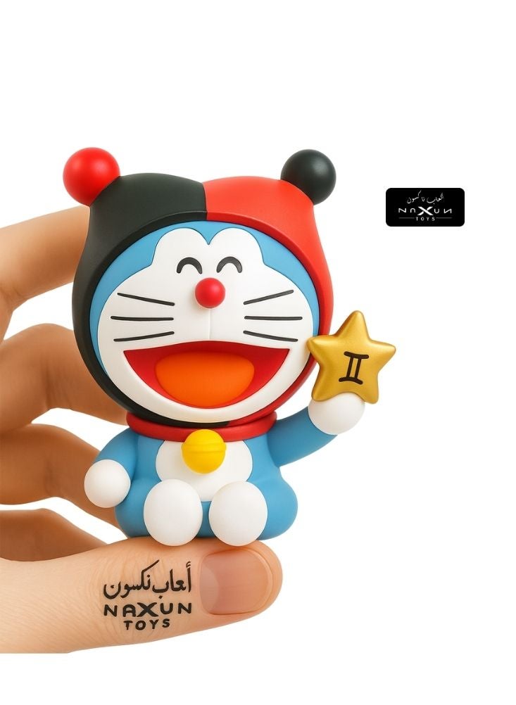 Doraemon Cute Doraemon Collectible Figure – Zodiac Gemini Star Edition PVC Toy - Image 2