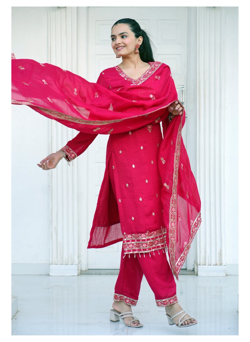 Super Asian Presenting a new Designer Embroidered Dress Suit with Sequence Embroidered Work - Image 3