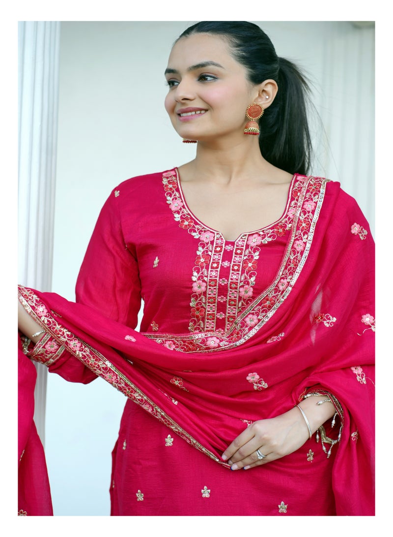 Super Asian Presenting a new Designer Embroidered Dress Suit with Sequence Embroidered Work - Image 5