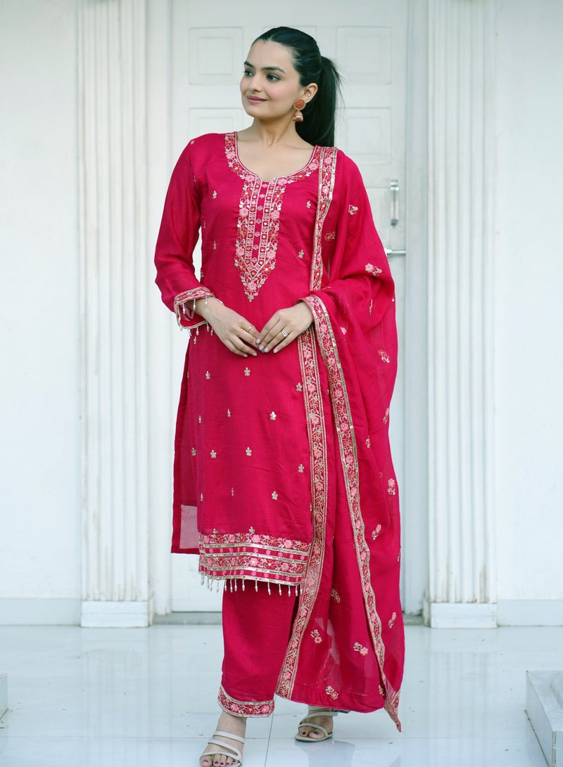 Super Asian Presenting a new Designer Embroidered Dress Suit with Sequence Embroidered Work - Image 1