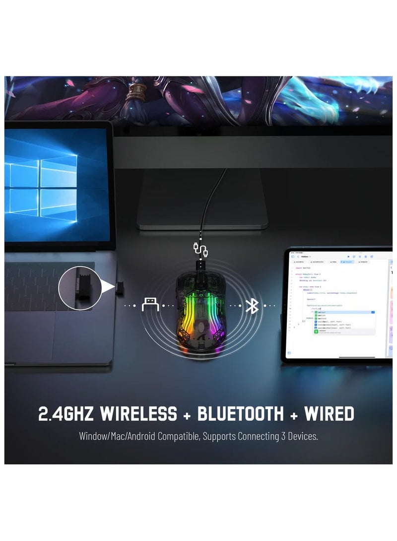 ATTACK SHARK X2 Wireless Gaming Mouse - Image 4