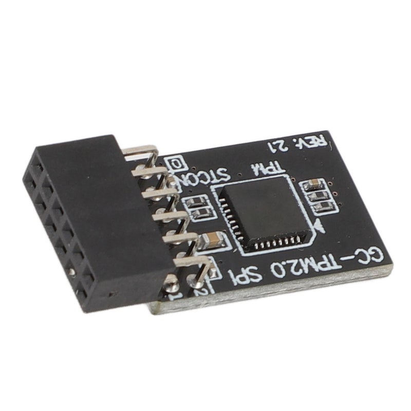 وحدة أمان تشفير TPM 2.0 GA 12-1 دبوس 2 × واجهة SPI 6P وحدة بطاقة عن بعد لوحة الأم - Image 3