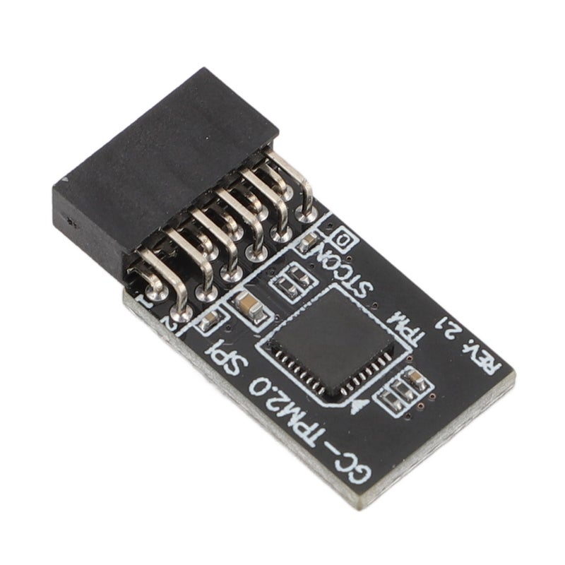 وحدة أمان تشفير TPM 2.0 GA 12-1 دبوس 2 × واجهة SPI 6P وحدة بطاقة عن بعد لوحة الأم - Image 2
