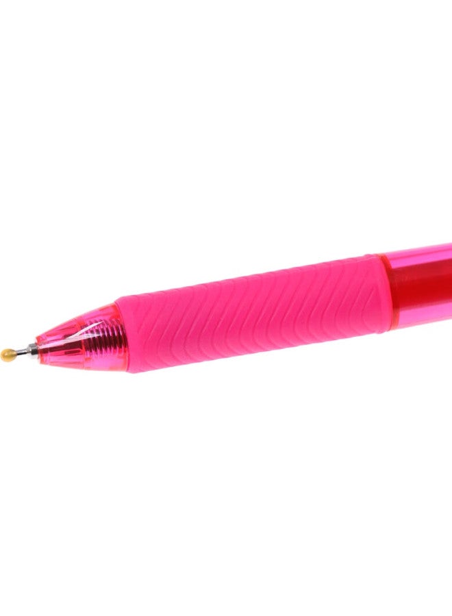 Pentel Bln105 Retractable Pink Gel Pen, Stylish 0.5Mm Signing Pen, Business And Student Quick-Drying Ink Pen, Water-Based Pen, Stationery, Pink Single Pen - Image 1
