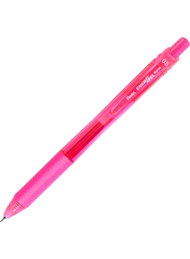 Pentel Bln105 Retractable Pink Gel Pen, Stylish 0.5Mm Signing Pen, Business And Student Quick-Drying Ink Pen, Water-Based Pen, Stationery, Pink Single Pen - Image 2