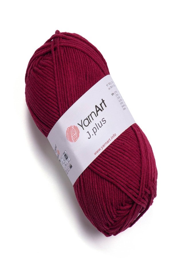 YarnArtJeans Plus Yarn - Knitting & Crochetting Soft Baby Yarn 55% Cotton 45% Acrylic, 100 g (3.5 oz), 160 m (174 yds), Weight : 4, (1 Skein) (66)