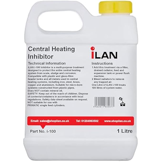 I-100 INHIBITOR 1L - HEAVY DUTY CENTRAL HEATING PROTECTOR | PREVENTS CORROSION & LIMESCALE | BOOSTS EFFICIENCY & SYSTEM LIFESPAN - Image 3
