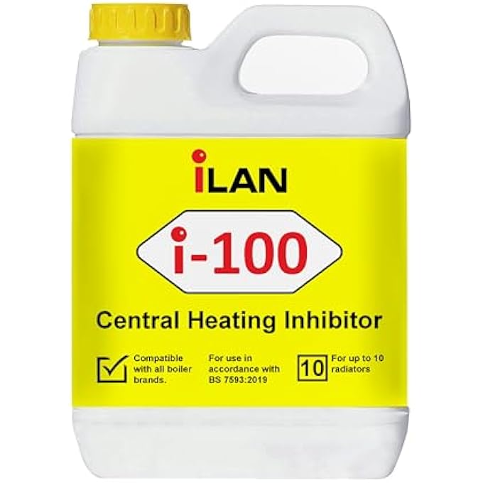 I-100 INHIBITOR 1L - HEAVY DUTY CENTRAL HEATING PROTECTOR | PREVENTS CORROSION & LIMESCALE | BOOSTS EFFICIENCY & SYSTEM LIFESPAN - Image 1