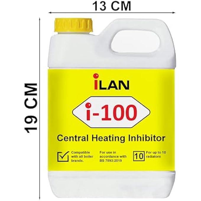 I-100 INHIBITOR 1L - HEAVY DUTY CENTRAL HEATING PROTECTOR | PREVENTS CORROSION & LIMESCALE | BOOSTS EFFICIENCY & SYSTEM LIFESPAN - Image 2