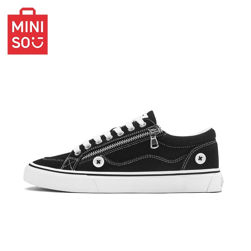 Miniso [MINISO] Classic Checkered Casual Shoes for Summer — Versatile, Comfortable, and Breathable Sneakers for Couples - Image 2