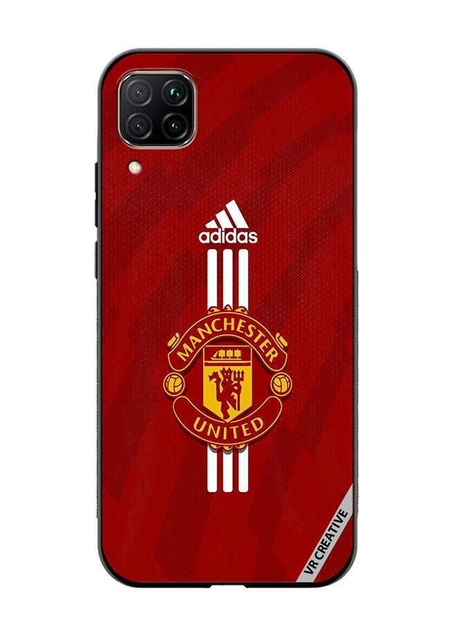 VR CREATIVE Protective Case Cover For Huawei Nova 7i/P40 Lite Man United Design Multicolour  - Image 1
