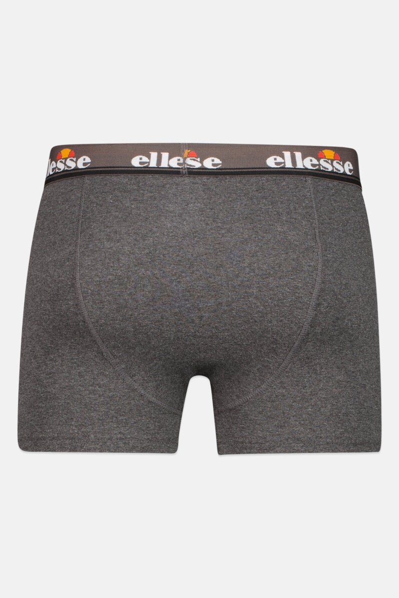 Ellesse Men 3 Pieces Brand Logo Boxers, Multicolor - Image 2