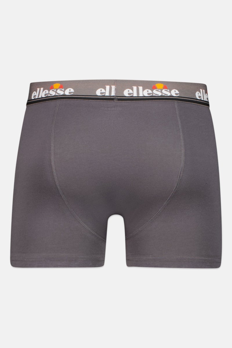 Ellesse Men 3 Pieces Brand Logo Boxers, Multicolor - Image 3