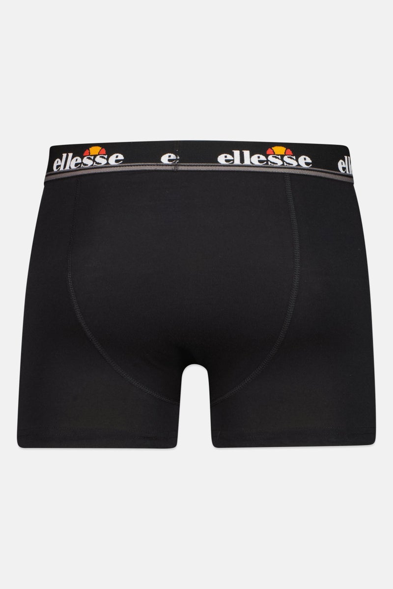 Ellesse Men 3 Pieces Brand Logo Boxers, Multicolor - Image 4
