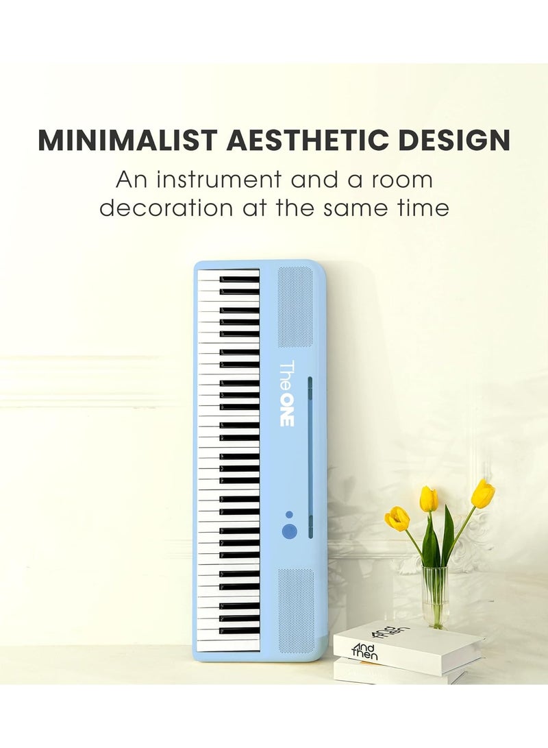 THE ONE The ONE Smart Keyboard COLOR 61 Keys Piano Keyboard, Music Keyboard with 256 Timbres, 64 Polyphony, 4 Speakers, Built-in LED Lights and Free Apps  - Image 3