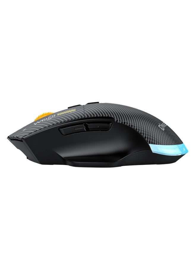 Tri-Mode Wireless Gaming Mouse – 12800DPI Adjustable, Carbon Fiber Lightweight Design, Type-C Fast Charging, Silent Clicks, Programmable Macros, Ideal for Gaming, Office, and Travel – Bluetooth/2.4G  - Image 4