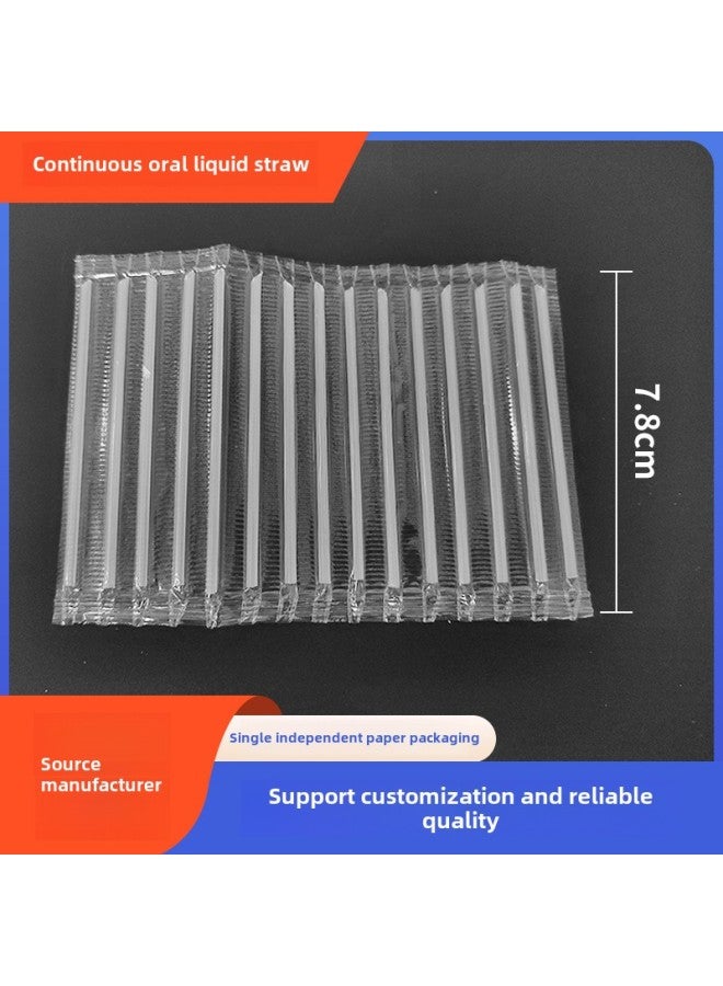 Oral Liquid Straw 10ml Pharmaceutical Grade Disposable Straw Various Specifications With Package Oral Liquid Straw-Color:Aluminum Foil Packaging With Label