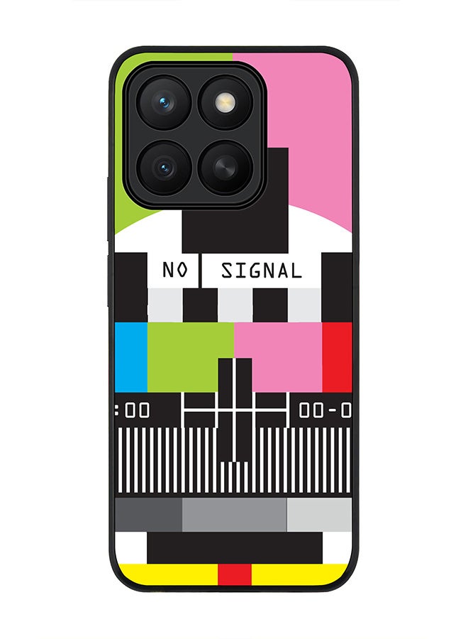 Stylizedd For Honor X8c Case,Slim fit Camera Protection, Shockproof Thin Phone cover  - No Signal TV