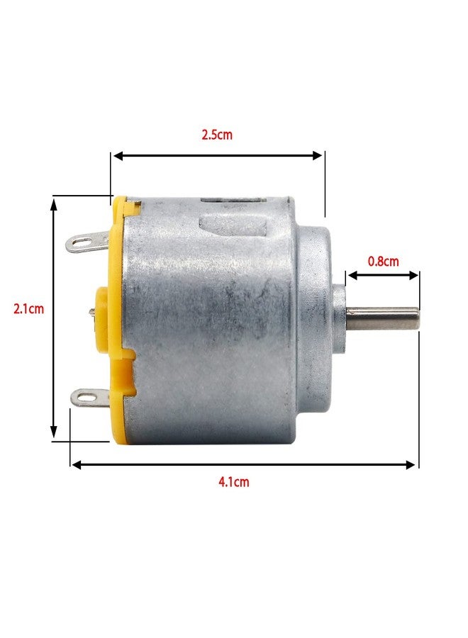 Electronicspices Electronic Spices 3v Dc Small Carbon Brushed High Torque Motor Pack of 2pcs - Image 4