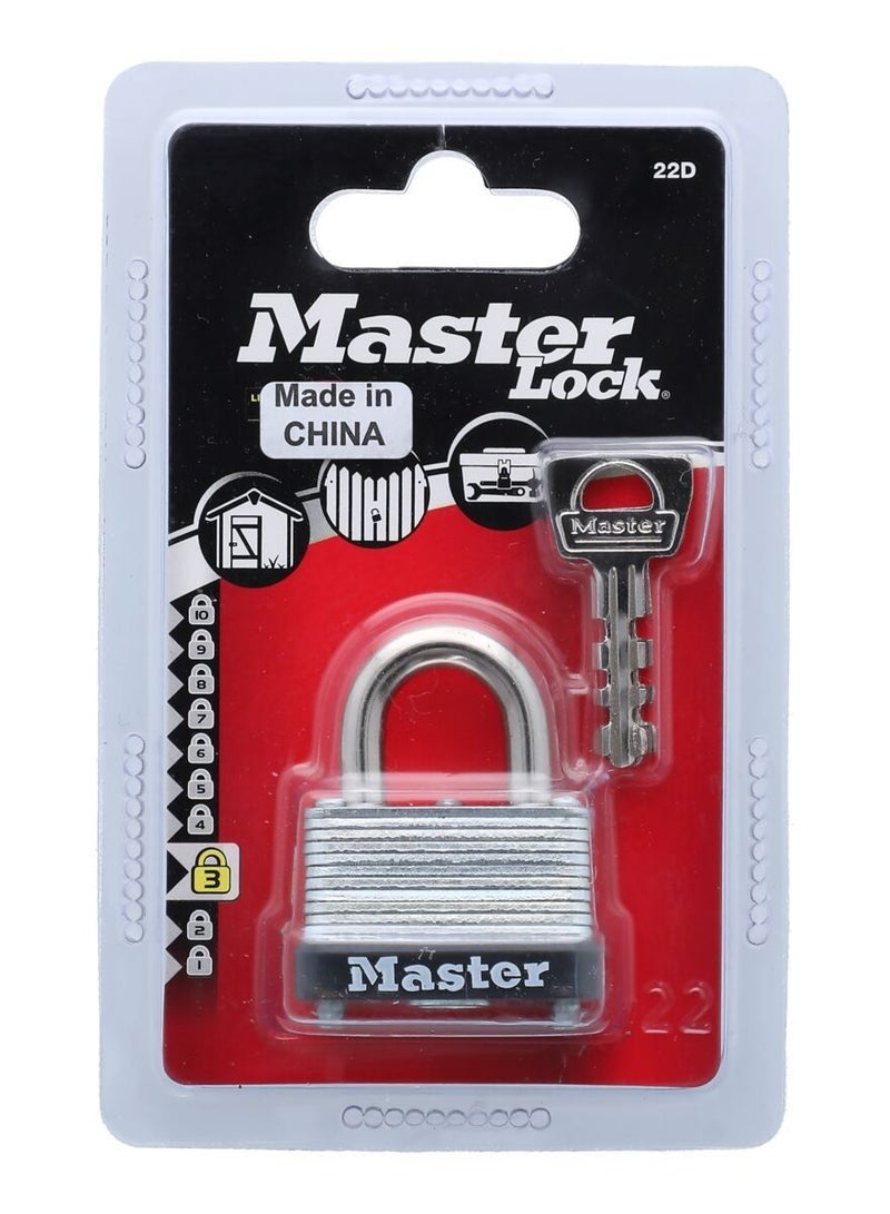 Master Lock Padlock 38mm Laminated Steel Master Lock