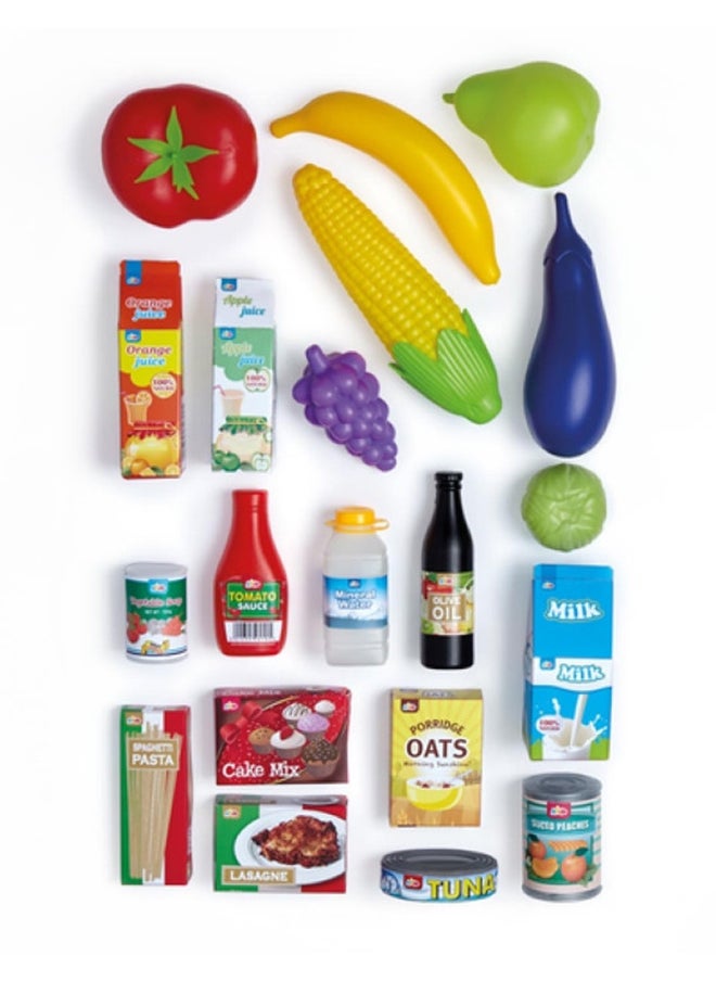 ADDO Busy Me My Shopping Trolley, Includes Toy Vegetables And Fruits, Interactive Playset, Imaginative Play, Role Play , Pretend Play, Gift For Kids And Toddlers  - Image 1