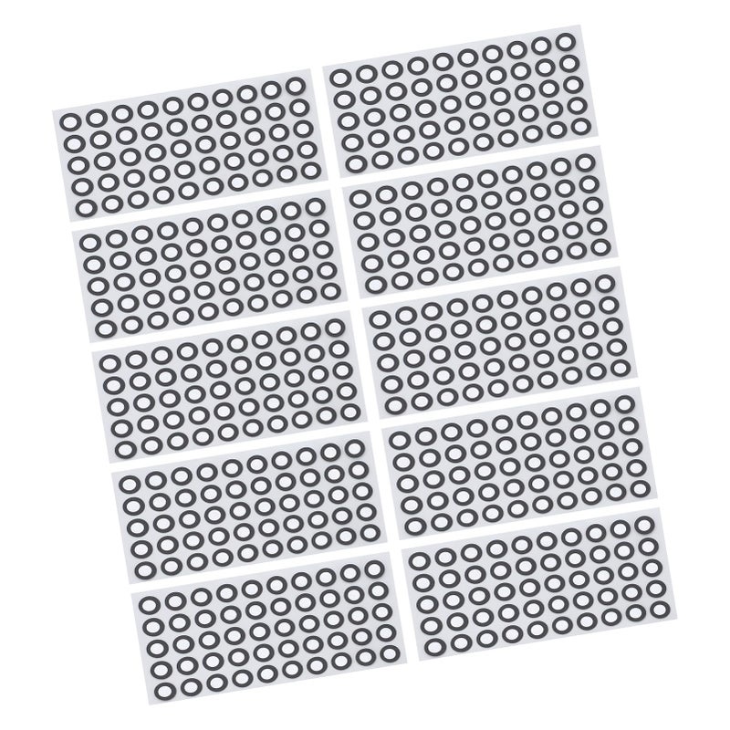 6mm Reference Point Marker Tear Proof Adhesive Foil for 3D Scanning Applications 1000 Pieces - Image 3