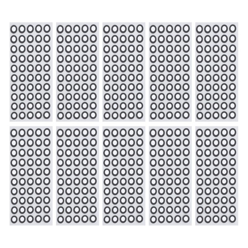 6mm Reference Point Marker Tear Proof Adhesive Foil for 3D Scanning Applications 1000 Pieces - Image 4