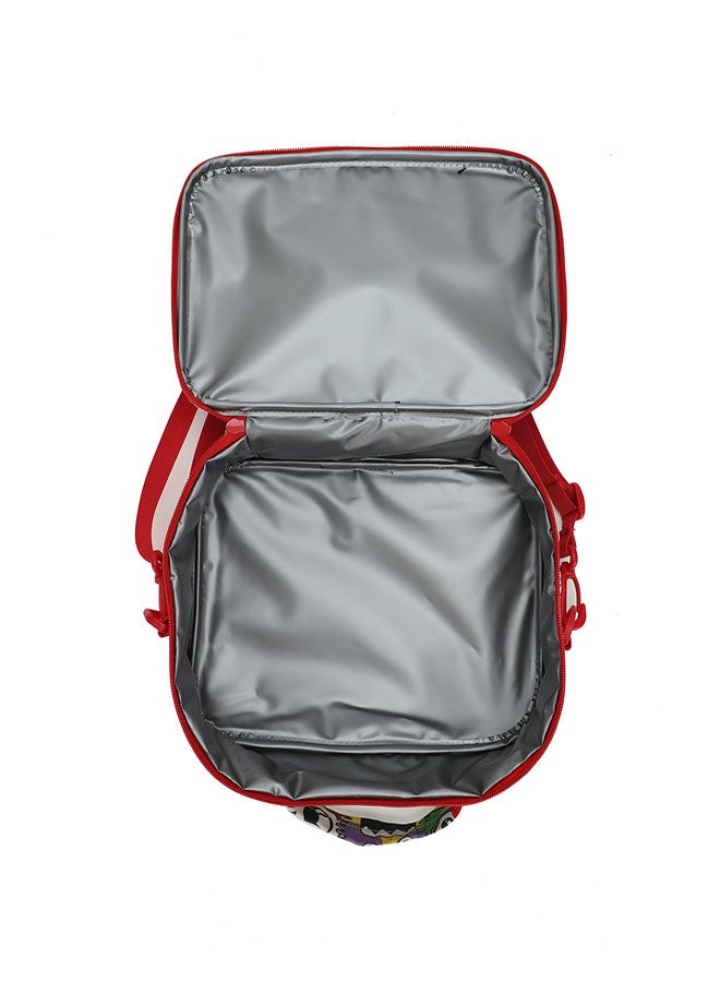 CUBS Eyes Print Waterproof lunch bag with removable shoulder strap carrying your favorite meals to school, work or while traveling - Image 3