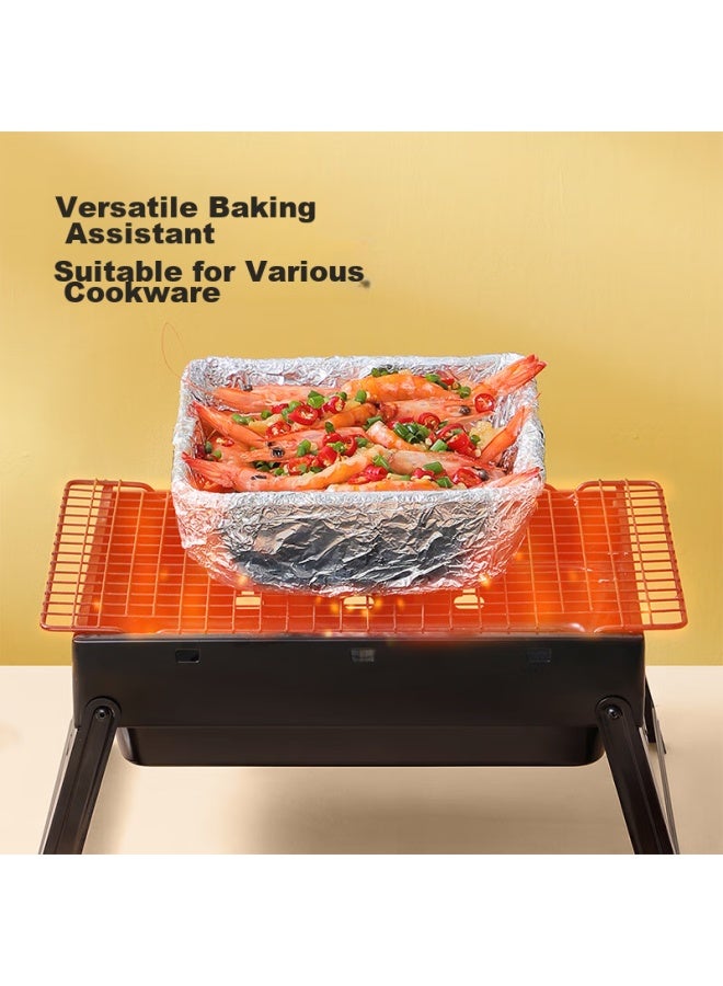 COOKER KING Chuidahuang Aluminum Foil 30 Meters Boxed For Kitchen Baking, Barbecue, Oven, Air Fryer, Locks Moisture, Keeps Fresh, Prevents Burning - Image 5