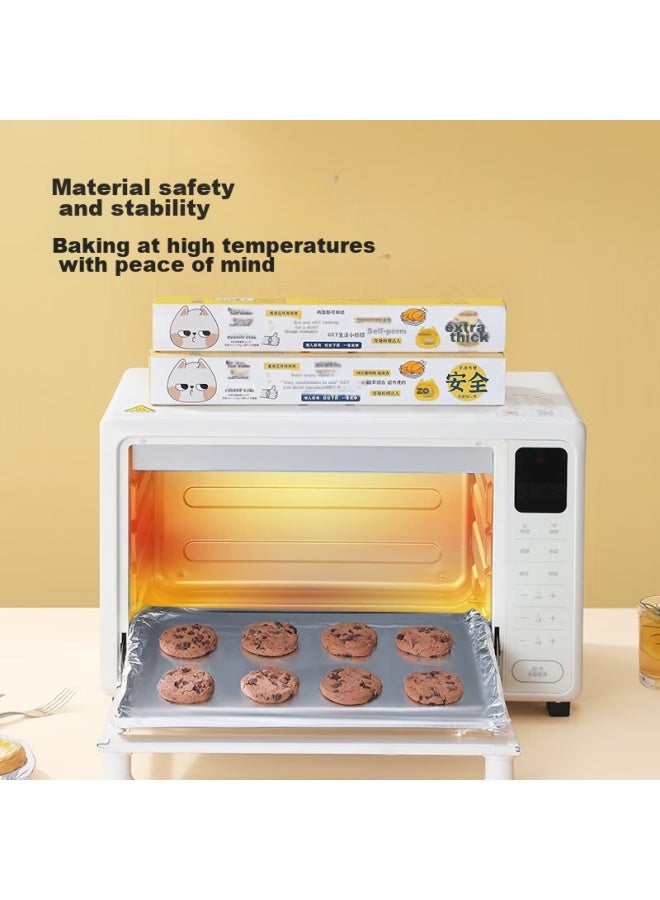 COOKER KING Chuidahuang Aluminum Foil 30 Meters Boxed For Kitchen Baking, Barbecue, Oven, Air Fryer, Locks Moisture, Keeps Fresh, Prevents Burning - Image 3