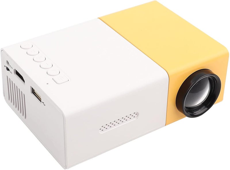 klarako Mini Projector Portable 1080P LED Projector, Pocket Pico Video Projector for Home Theater Movie Projector, Outdoor Movie Projector, Cartoon, Kids Gift, HDMI USB TV AV Interfaces and Remote Control - Image 1