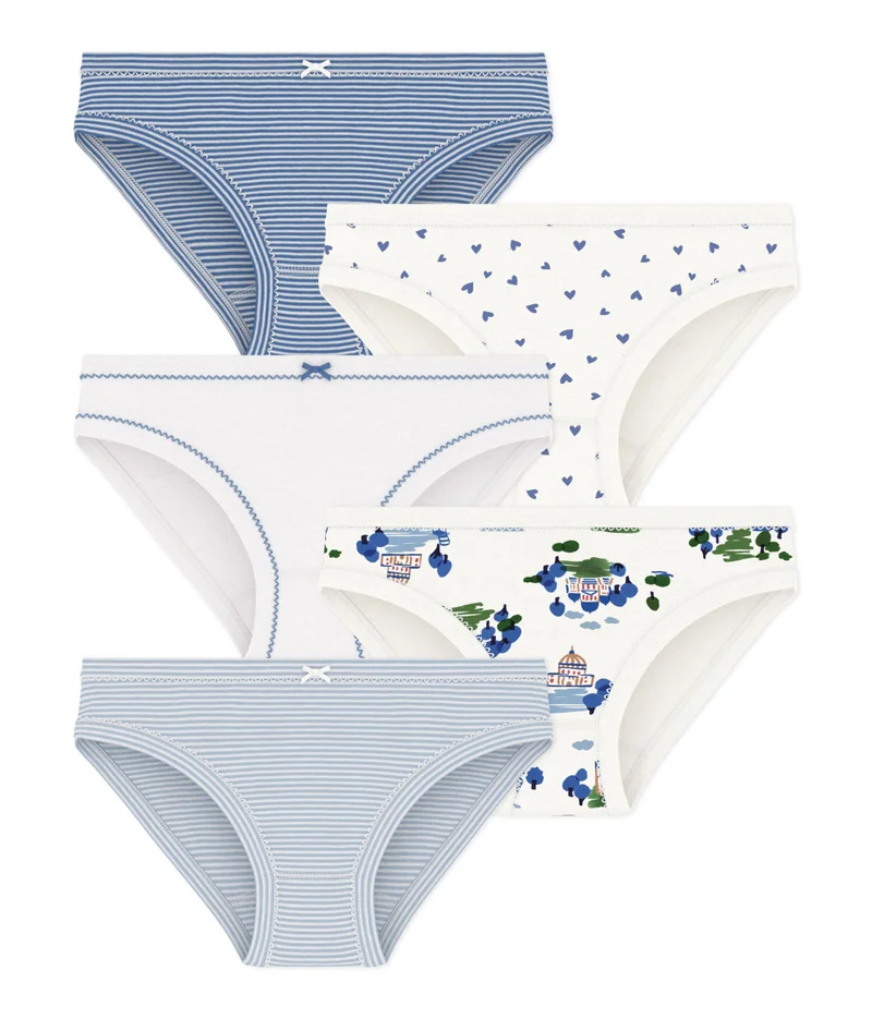 بيتي باتو Pack Of Children's Printed Cotton Pants