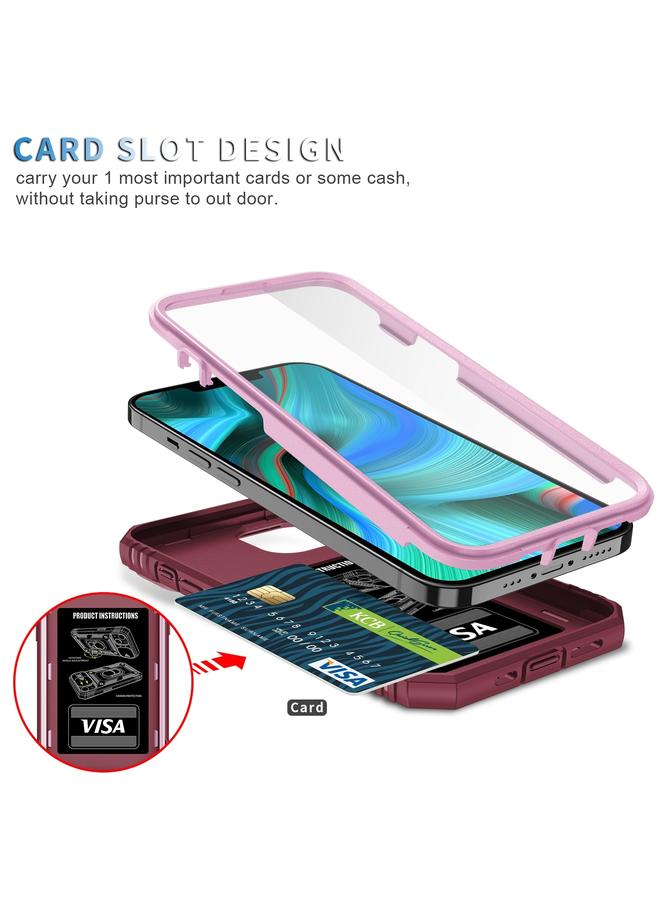اس-توب جراب لهاتف iPhone 14 Pro بتصميم غطاء كاميرا منزلق مصنوع من مادة TPU + PC جراب هاتف واقٍ - Image 5