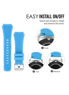 MIGOFAST Strap for Huawei GT Huawei GT 2 46mm Watch Band Huawei Watch GT2 Pro Strap Samsung Galaxy Watch 46mm Galaxy Watch 3 45mm 22mm Silicone Straps Watch Band  - Image 4