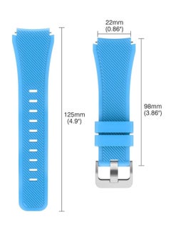 MIGOFAST Strap for Huawei GT Huawei GT 2 46mm Watch Band Huawei Watch GT2 Pro Strap Samsung Galaxy Watch 46mm Galaxy Watch 3 45mm 22mm Silicone Straps Watch Band  - Image 3