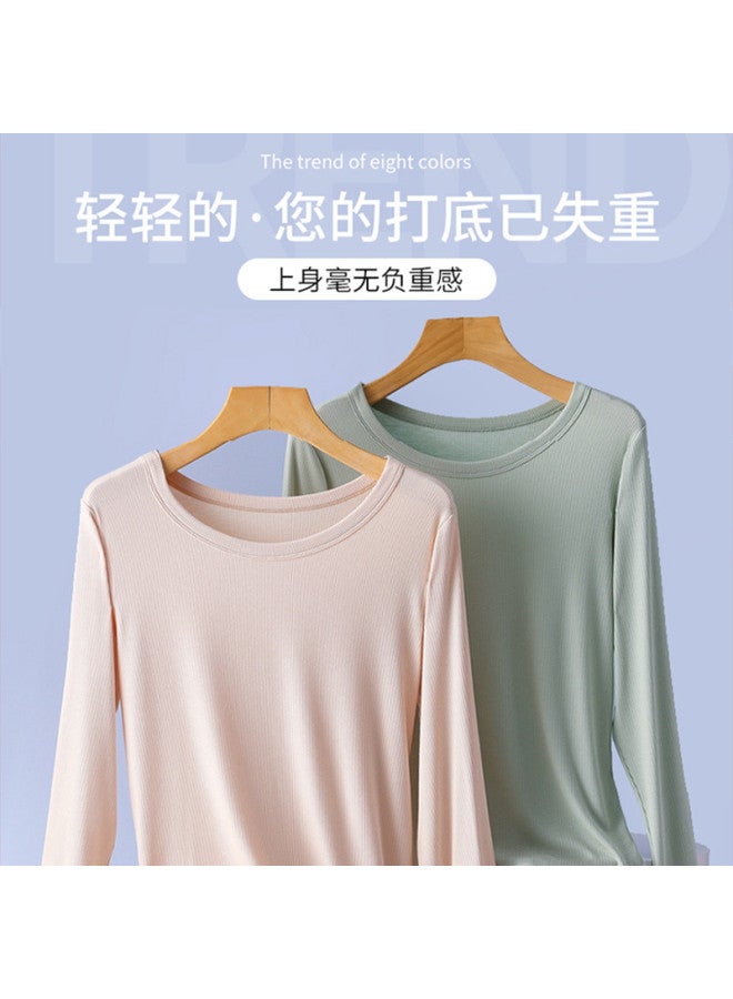 Goso Round Neck Knitted Sweater Women Spring Autumn Top 2025 New High-End Sense Inner Wear Base Layer Can Be Worn Outside Sweater - Image 4