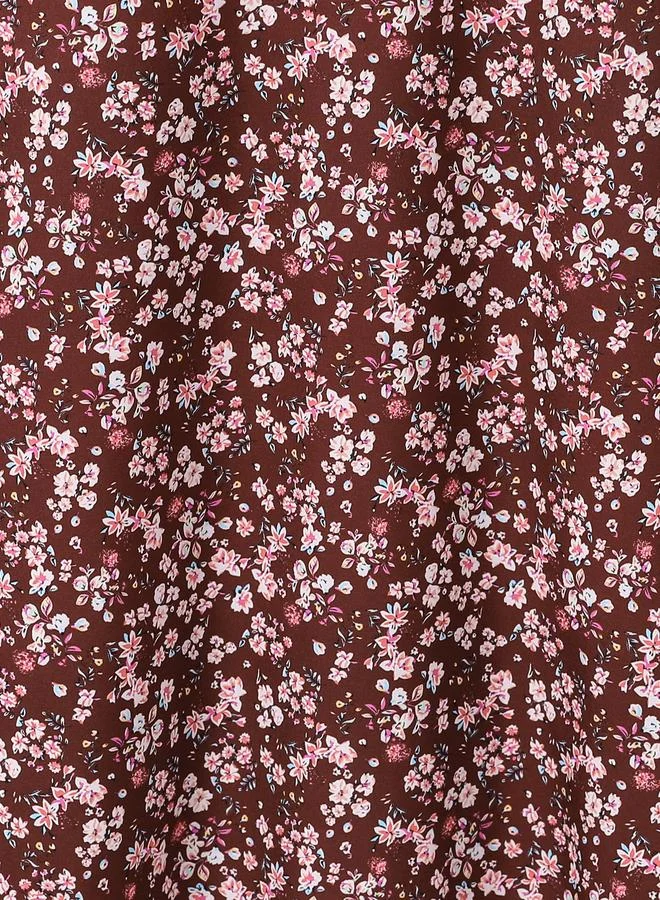 Take Two Take Two Teen All Over Print Lace Patchwork Dress