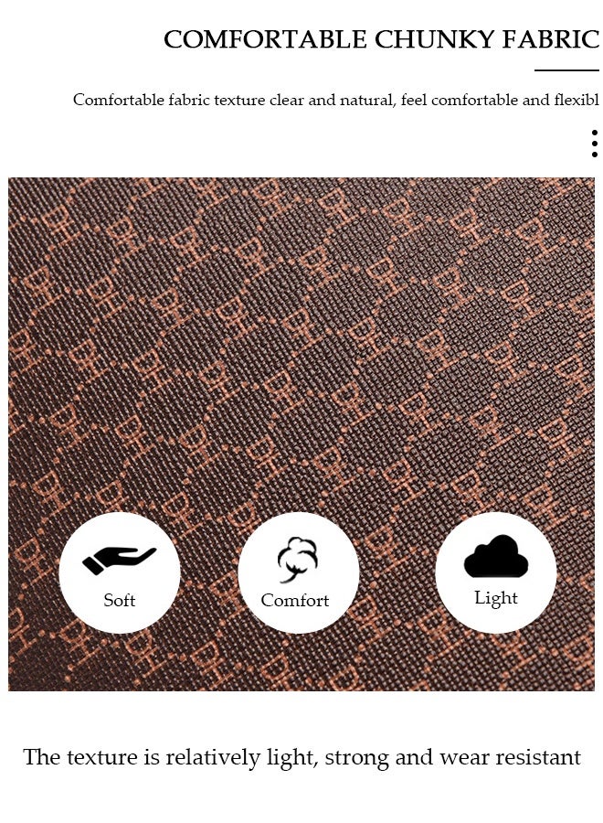 DUNISO Crossbody Purses And Handbags For Women,Large Capacity Pu Leather Tote With Top Handle, Printed And Color Matching Satchel With Zipper,Shoulder Bags For Travel And Daily Life - Image 5