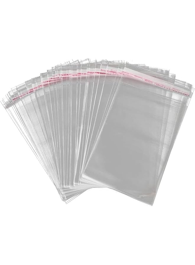 MARKQ 12 X 16 Inches Clear Resealable Poly Mailers Bag 55 Piece Self Sealing Plastic Cellophane Cello Bags For Packaging Shirts Decorative Wrappers Party Favors Art And More