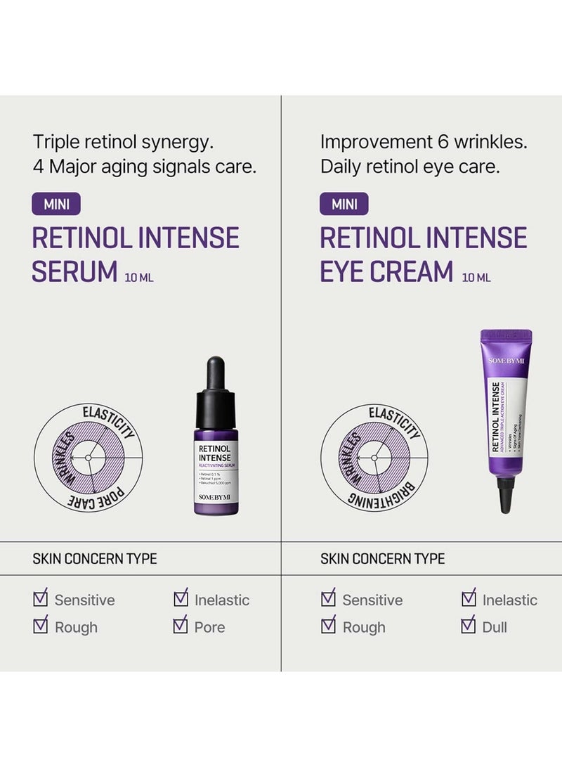 Some By Mi Retinol Intense Trial Kit (Retinol Eye Cream 10ml + Retinol Serum 10ml) 20 mlml - Image 3