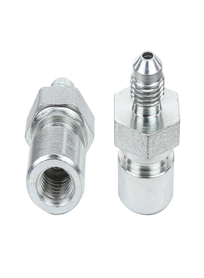 AC PERFORMANCE -3 AN Male to 3/8-24 Inverted Flare Adapter for 3/16" Brake Line, Zinc Steel, Pack of 2 - Image 4