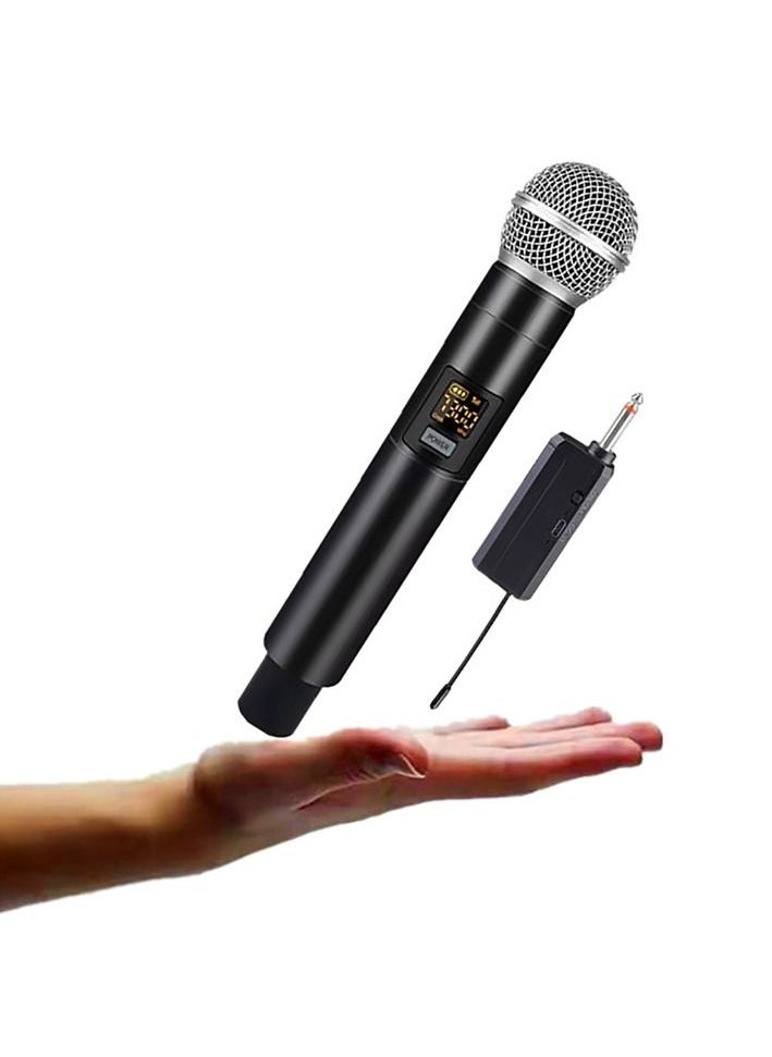 Arabest - Wireless Microphone UHF Dual Portable Handheld Dynamic Karaoke Mic with Rechargeable Receiver Cordless Karaoke System for PA System Speaker Amplifier Family Party Singing Meeting - Image 1