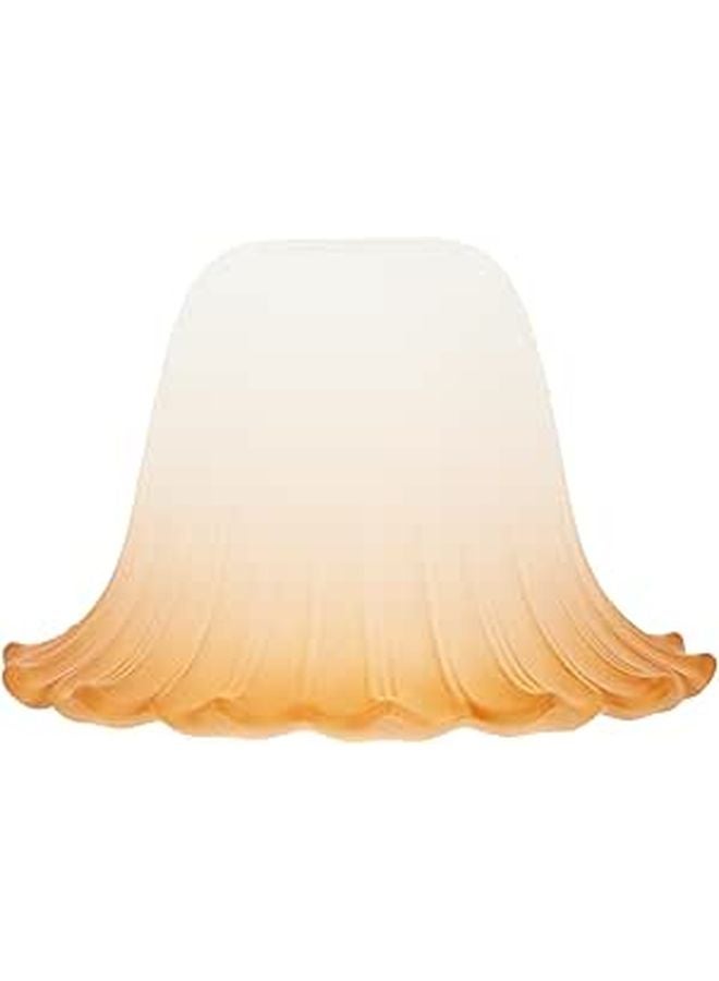 Frosted Glass Pendant Lamp Shade with 4cm Center Hole for Home and Office Lighting Fixtures - Image 1