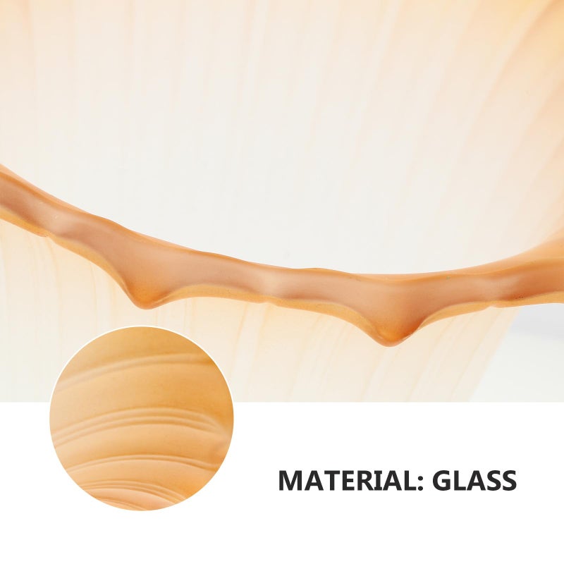 Frosted Glass Pendant Lamp Shade with 4cm Center Hole for Home and Office Lighting Fixtures - Image 4