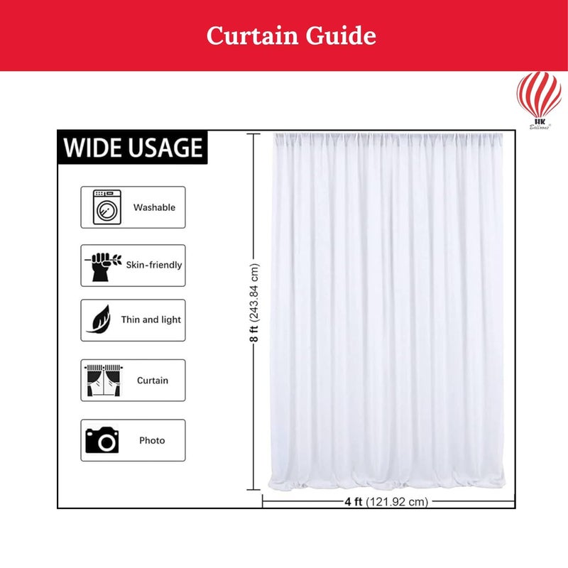 HK Balloons بالونات HK 6 قطع لزينة مراسم المهرجان في المنزل، مجموعة زينة هالدي، لمجموعة زينة بوجا مع قماش خلفية أصفر وأبيض للتزيين - Image 4