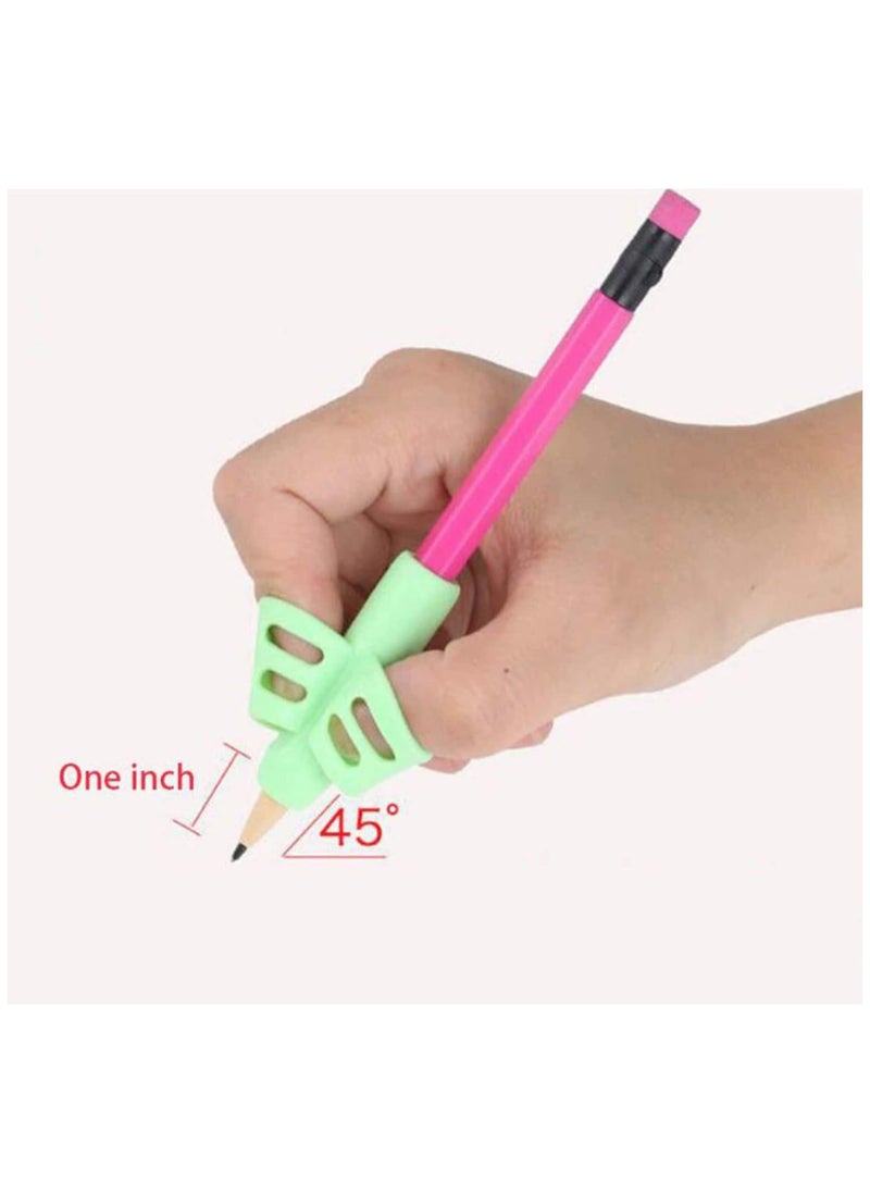 Generic - 3 pcs adorable pencil ring grips writing posture correction finger - Image 1