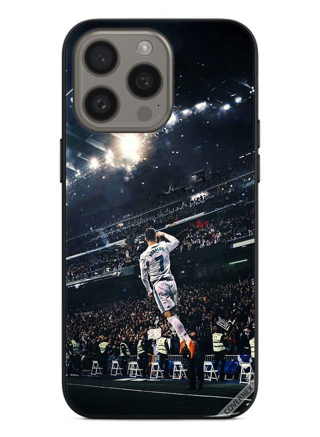 Covernex Protective Case Cover For Apple iPhone 15 Pro Max Ronaldo Flying - Image 1