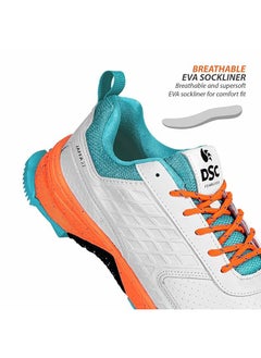 DSC Jaffa 22 Cricket Shoes | For Mens & Boys | Material: Mesh | Breathable Mesh | Non-Slip Sole for Improved Durability for Stability  - Image 4