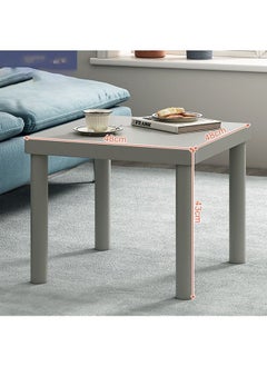 NKX Minimalist Square Coffee Table for Bedroom and Living Room 48 X 48 cm  - Image 1