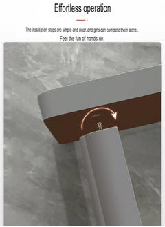 NKX Minimalist Square Coffee Table for Bedroom and Living Room 48 X 48 cm  - Image 5